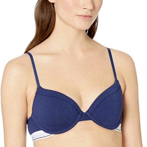 Dickies Girls Underwire T-Shirt Bra-NAVY - Picture 1 of 2